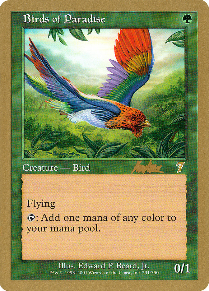 Birds of Paradise (Brian Kibler) [World Championship Decks 2002] | Card Merchant Takapuna