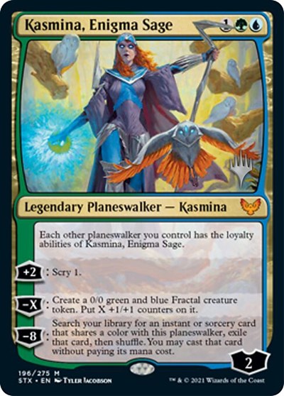Kasmina, Enigma Sage (Promo Pack) [Strixhaven: School of Mages Promos] | Card Merchant Takapuna