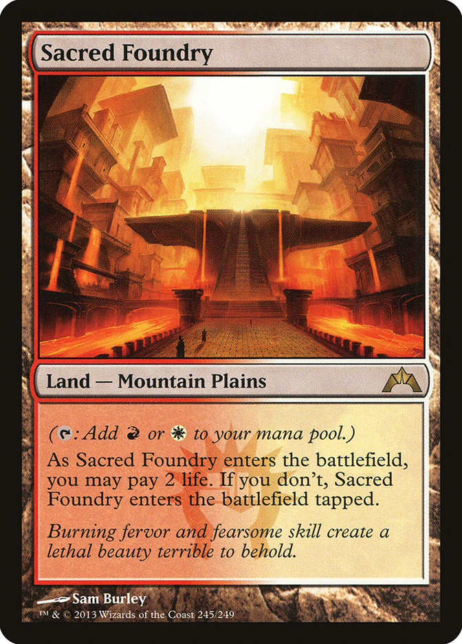 Sacred Foundry [Gatecrash] | Card Merchant Takapuna