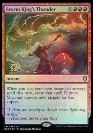 Storm King's Thunder [Commander Legends: Battle for Baldur's Gate Prerelease Promos] | Card Merchant Takapuna