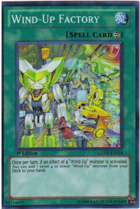 Wind-Up Factory [GENF-EN054] Super Rare | Card Merchant Takapuna