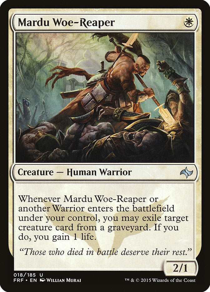 Mardu Woe-Reaper [Fate Reforged] | Card Merchant Takapuna