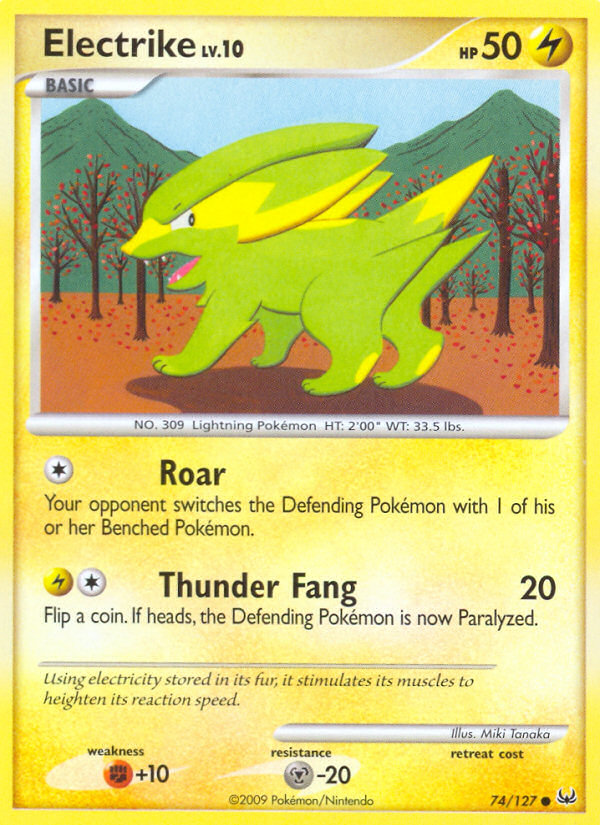 Electrike (74/127) [Platinum: Base Set] | Card Merchant Takapuna