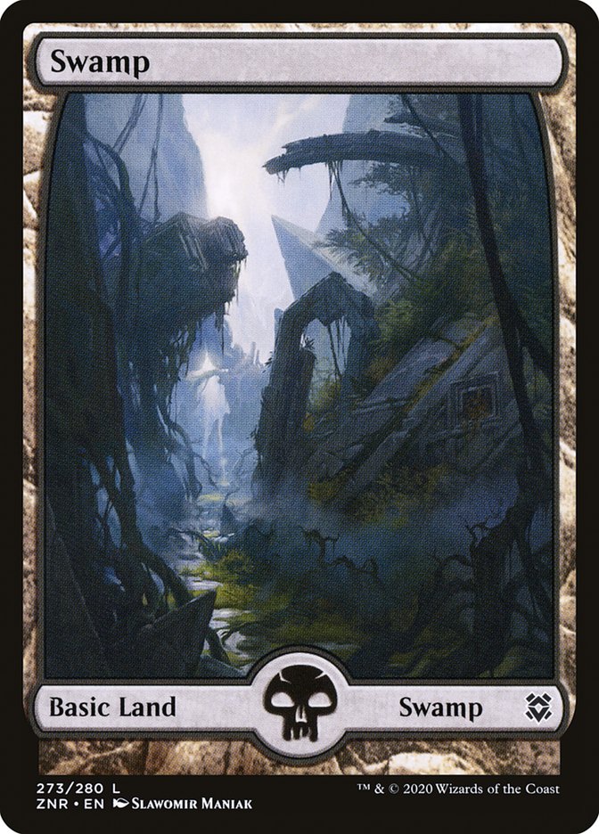 Swamp (273) [Zendikar Rising] | Card Merchant Takapuna