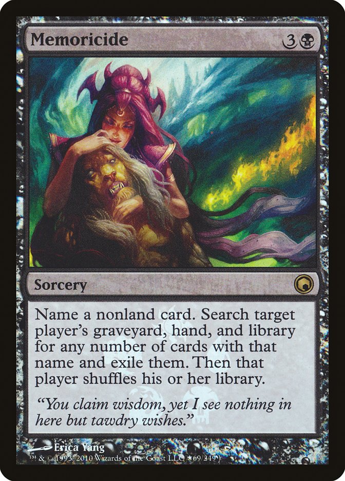 Memoricide (Buy-A-Box) [Scars of Mirrodin Promos] | Card Merchant Takapuna