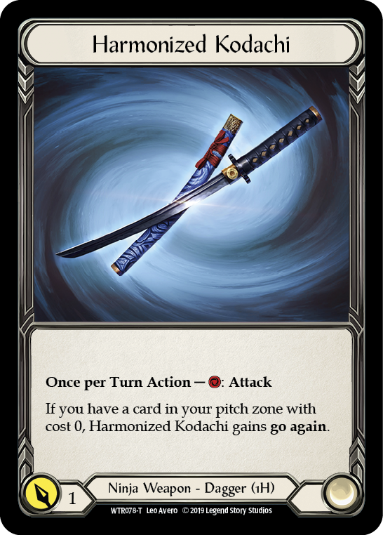 Harmonized Kodachi [WTR078-T] (Welcome to Rathe)  Alpha Print Normal | Card Merchant Takapuna