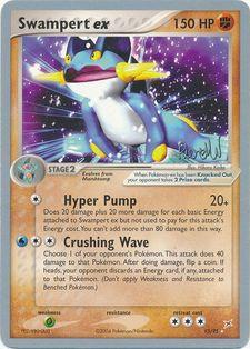 Swampert ex (95/95) (Rocky Beach - Reed Weichler) [World Championships 2004] | Card Merchant Takapuna