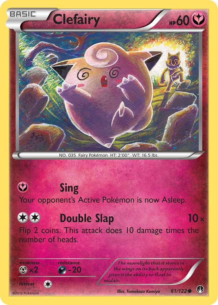 Clefairy (81/122) [XY: BREAKpoint] | Card Merchant Takapuna