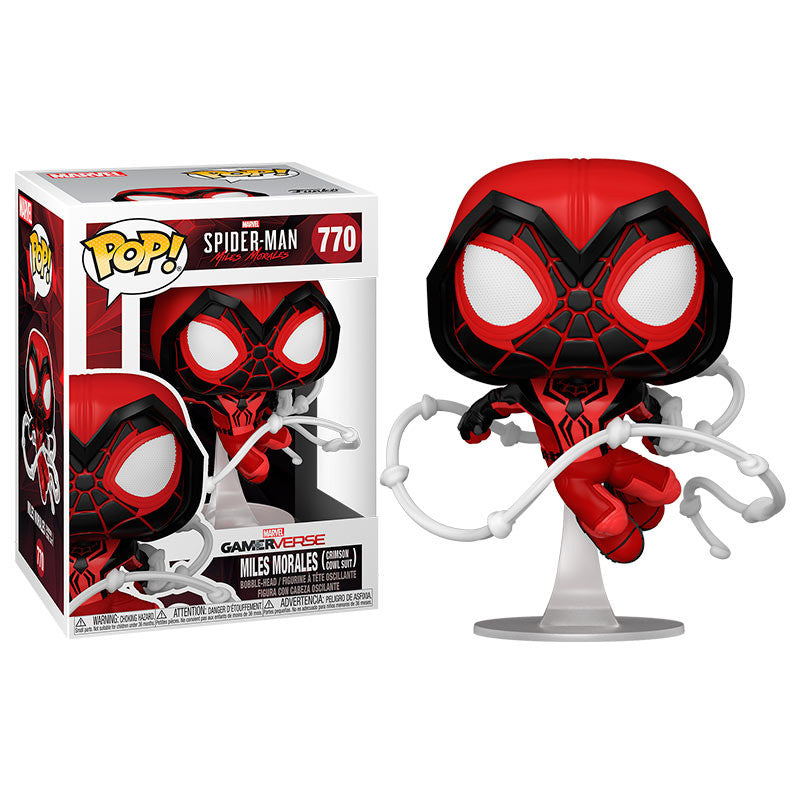 Spider Man - Miles Morales (Crimsion cowl suit) Pop! 770 | Card Merchant Takapuna