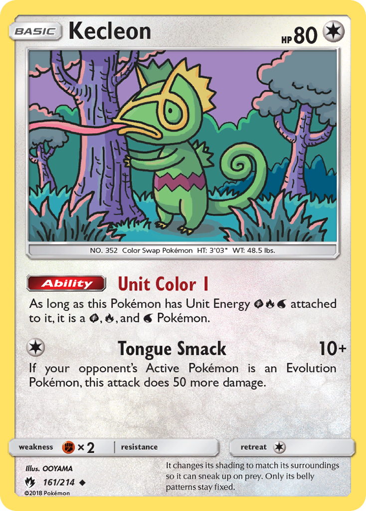Kecleon (161/214) [Sun & Moon: Lost Thunder] | Card Merchant Takapuna