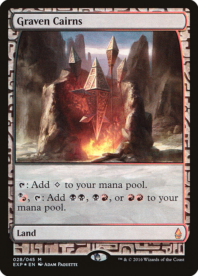 Graven Cairns [Zendikar Expeditions] | Card Merchant Takapuna