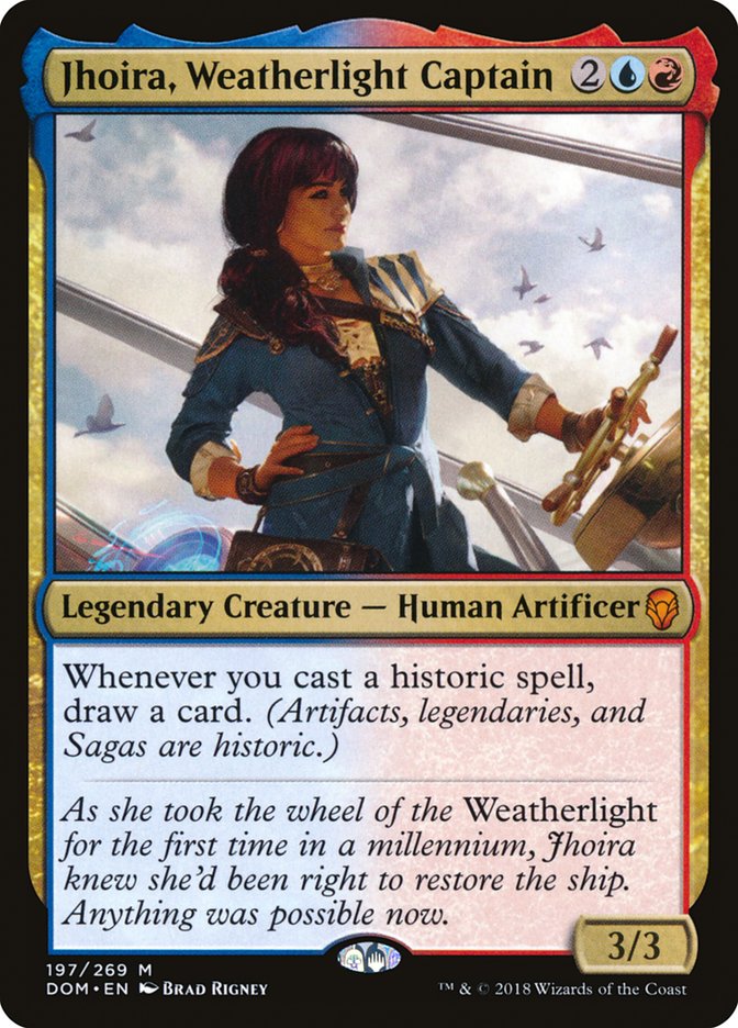 Jhoira, Weatherlight Captain [Dominaria] | Card Merchant Takapuna