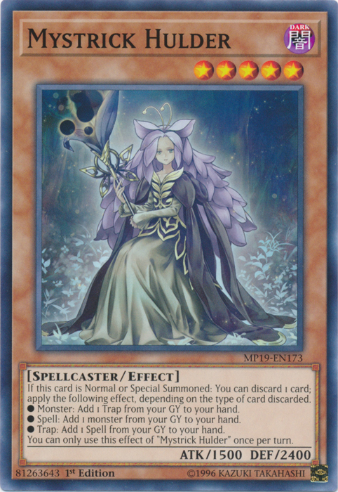 Mystrick Hulder [MP19-EN173] Common | Card Merchant Takapuna