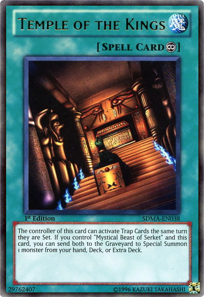 Temple of the Kings [SDMA-EN038] Ultra Rare | Card Merchant Takapuna