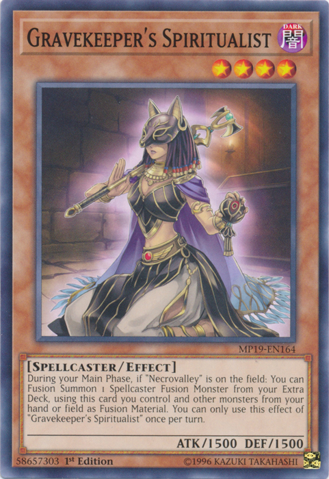 Gravekeeper's Spiritualist [MP19-EN164] Common | Card Merchant Takapuna