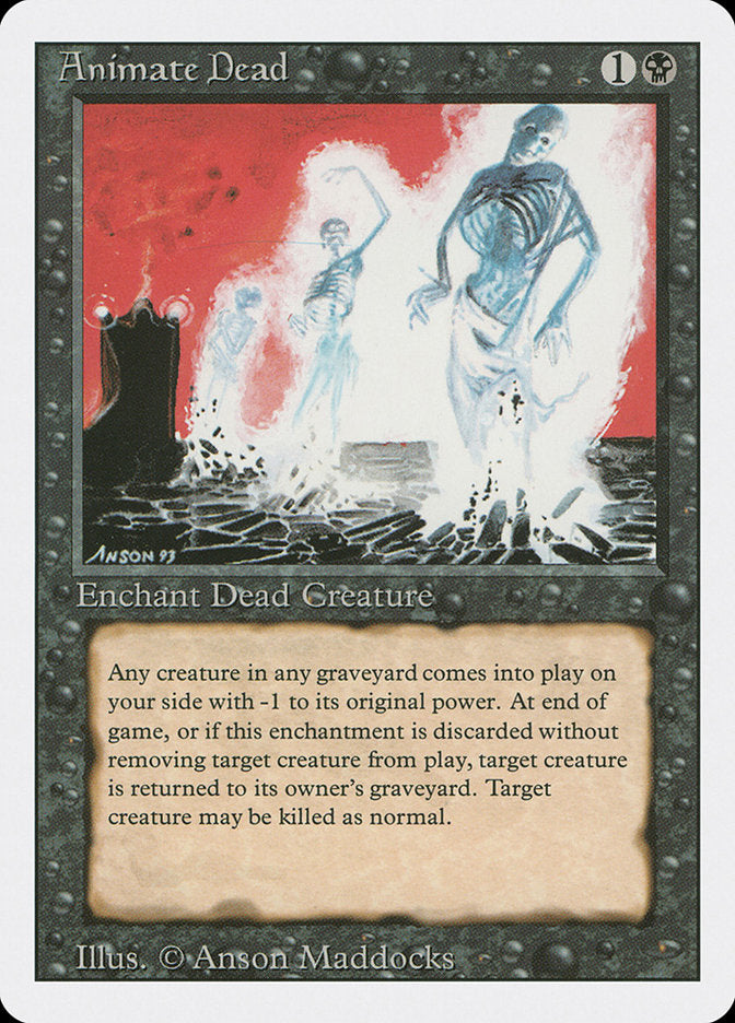 Animate Dead [Revised Edition] | Card Merchant Takapuna