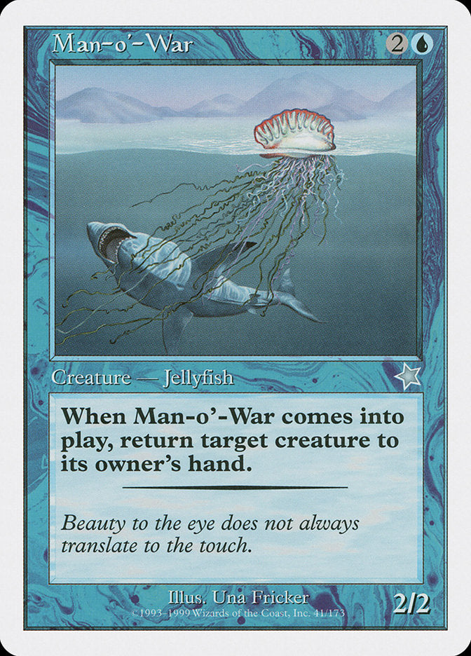 Man-o'-War [Starter 1999] | Card Merchant Takapuna