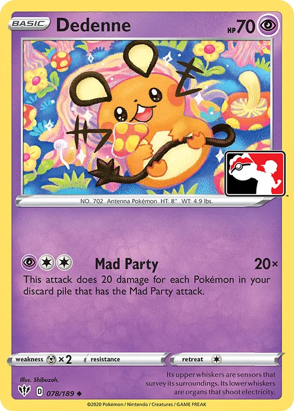 Dedenne (078/189) [Prize Pack Series One] | Card Merchant Takapuna