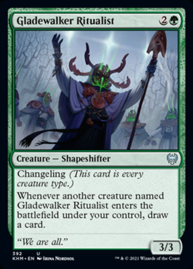 Gladewalker Ritualist [Kaldheim] | Card Merchant Takapuna