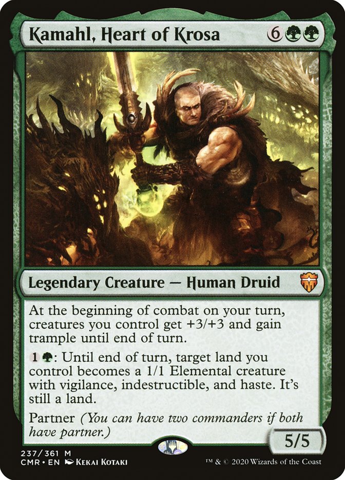 Kamahl, Heart of Krosa [Commander Legends] | Card Merchant Takapuna