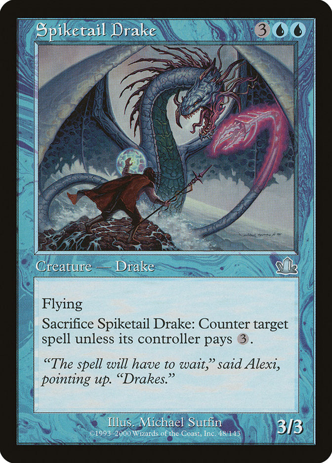 Spiketail Drake [Prophecy] | Card Merchant Takapuna