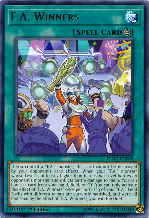 F.A. Winners [FLOD-EN089] Rare | Card Merchant Takapuna