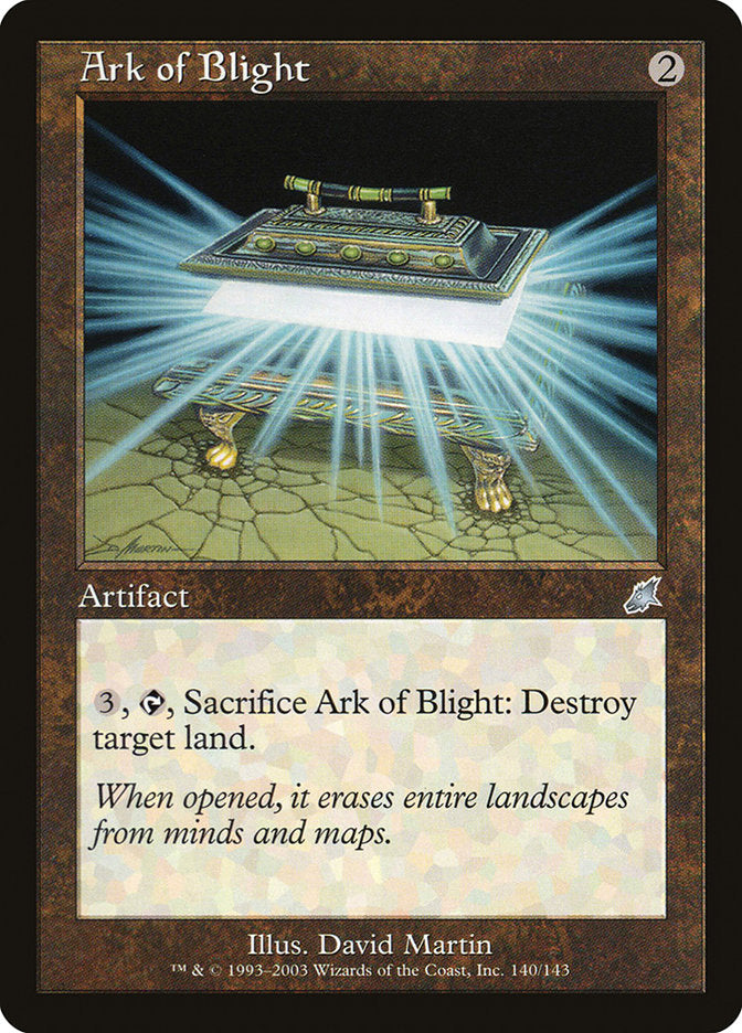 Ark of Blight [Scourge] | Card Merchant Takapuna