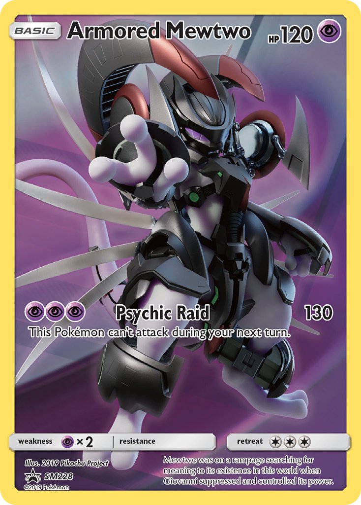 Armored Mewtwo (SM228) [Sun & Moon: Black Star Promos] | Card Merchant Takapuna