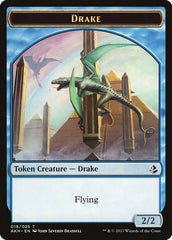 Angel of Sanctions // Drake Double-Sided Token [Amonkhet Tokens] | Card Merchant Takapuna
