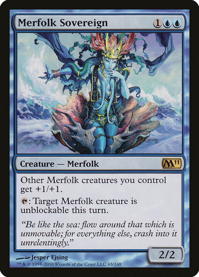 Merfolk Sovereign [Magic 2011] | Card Merchant Takapuna