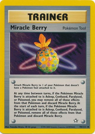 Miracle Berry (94/111) [Neo Genesis Unlimited] | Card Merchant Takapuna