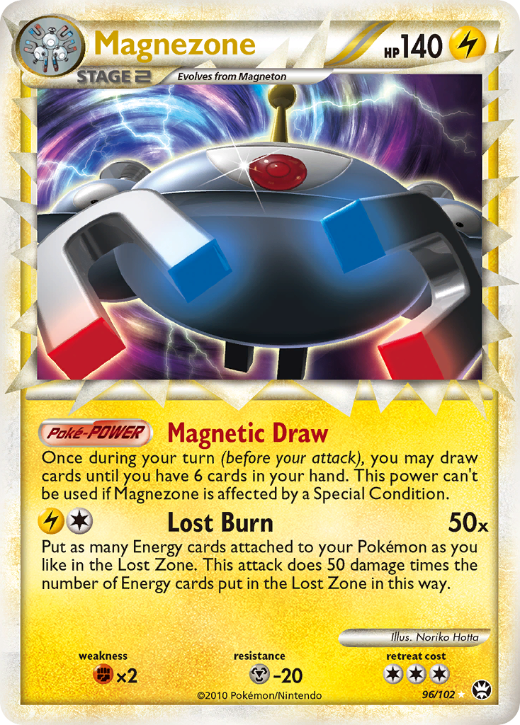 Magnezone (96/102) [HeartGold & SoulSilver: Triumphant] | Card Merchant Takapuna