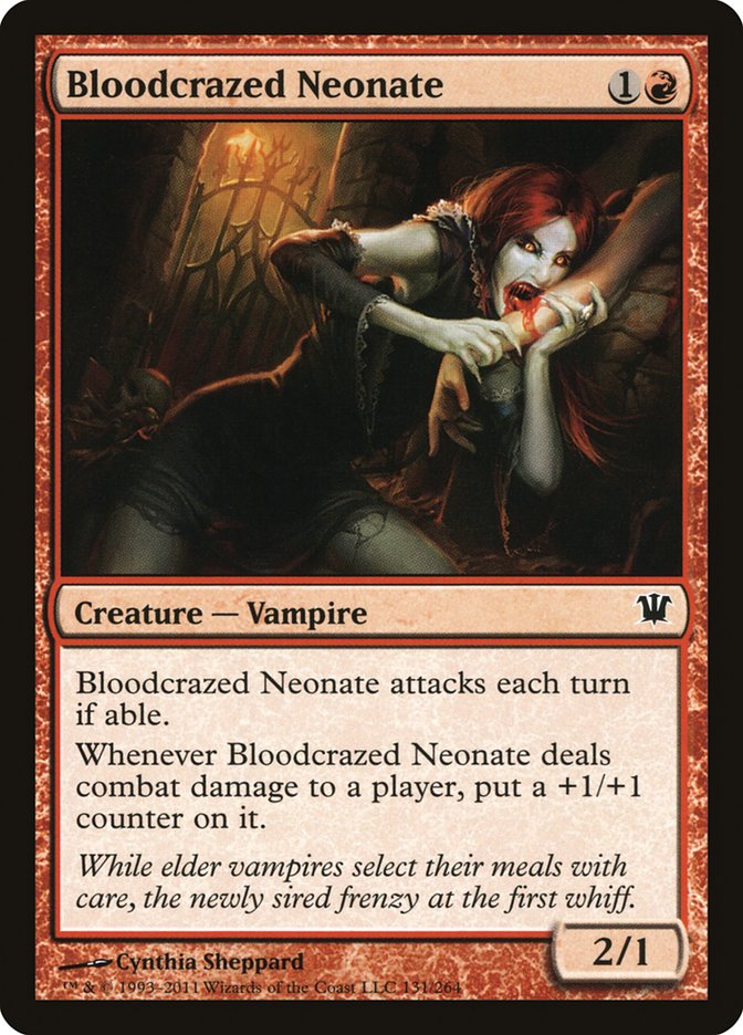 Bloodcrazed Neonate [Innistrad] | Card Merchant Takapuna