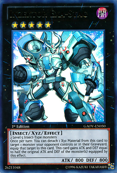 Inzektor Exa-Stag [GAOV-EN050] Ultra Rare | Card Merchant Takapuna