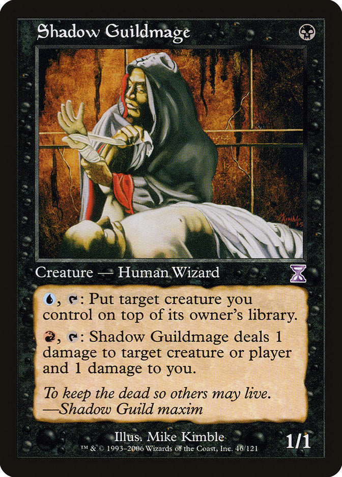 Shadow Guildmage [Time Spiral Timeshifted] | Card Merchant Takapuna