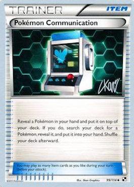 Pokemon Communication (99/114) (Reshiphlosion - Christopher Kan) [World Championships 2011] | Card Merchant Takapuna