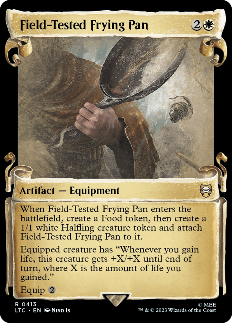 Field-Tested Frying Pan [The Lord of the Rings: Tales of Middle-Earth Commander Showcase Scrolls] | Card Merchant Takapuna