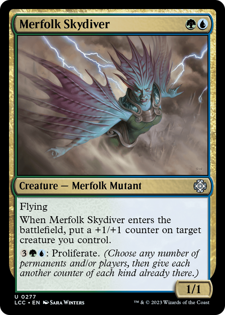 Merfolk Skydiver [The Lost Caverns of Ixalan Commander] | Card Merchant Takapuna