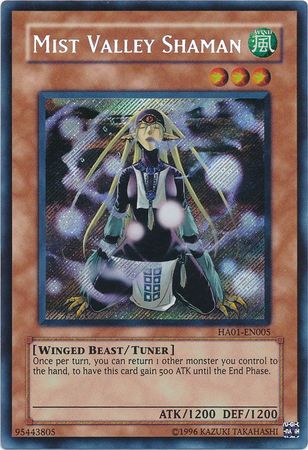 Mist Valley Shaman [HA01-EN005] Secret Rare | Card Merchant Takapuna