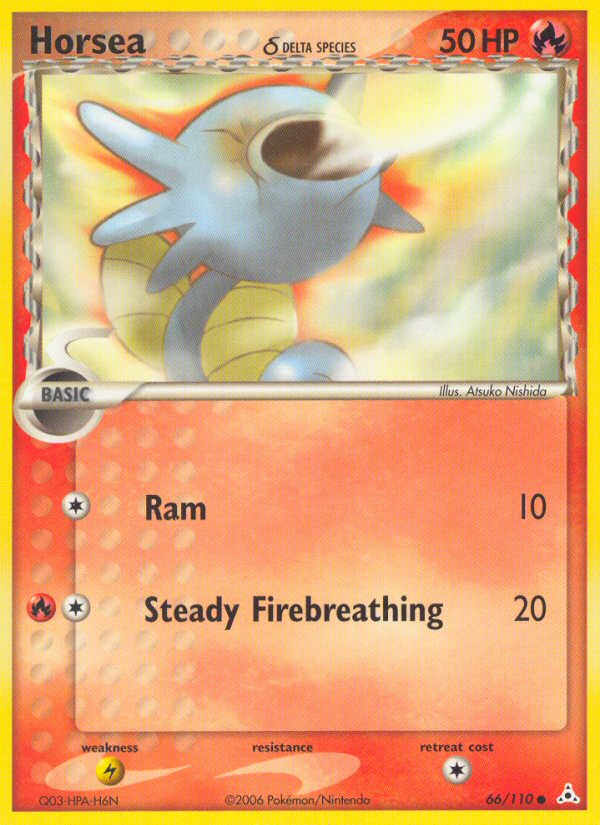 Horsea (66/110) (Delta Species) [EX: Holon Phantoms] | Card Merchant Takapuna