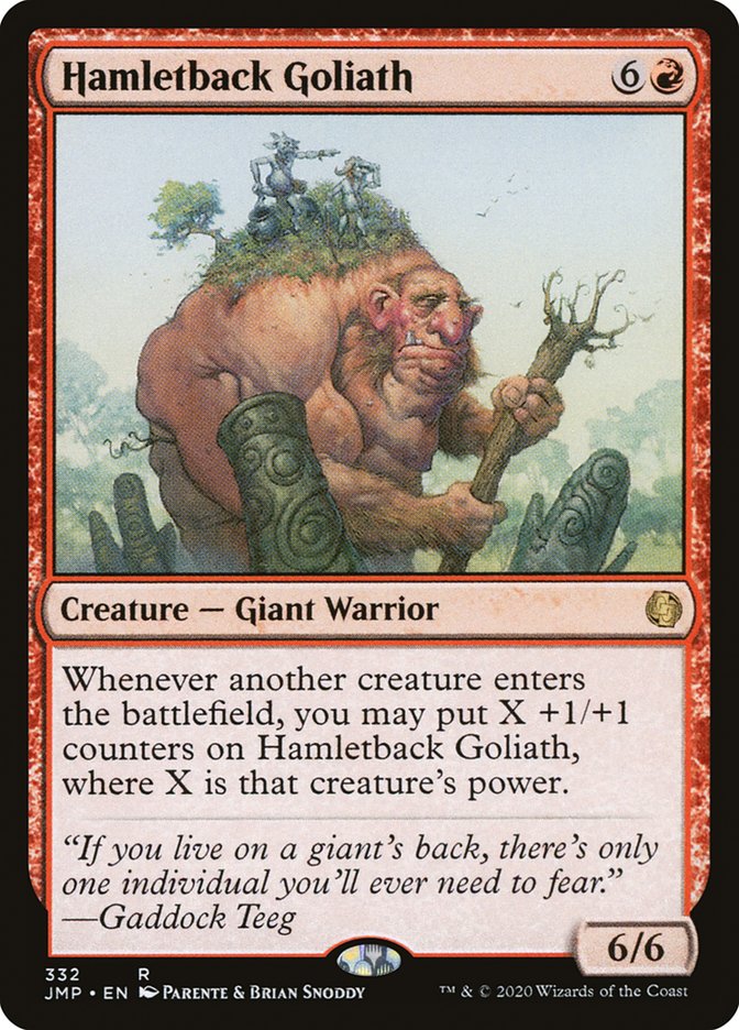 Hamletback Goliath [Jumpstart] | Card Merchant Takapuna