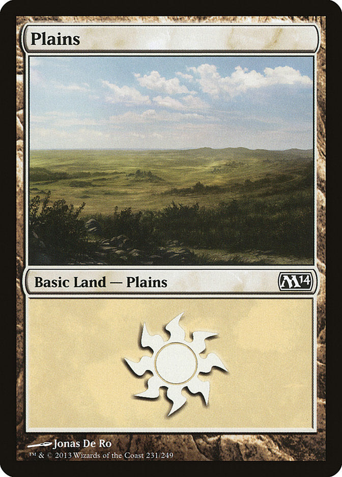 Plains (231) [Magic 2014] | Card Merchant Takapuna