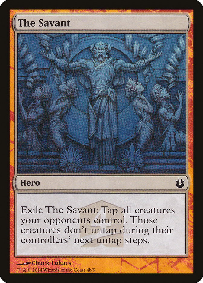 The Savant [Born of the Gods Hero's Path] | Card Merchant Takapuna