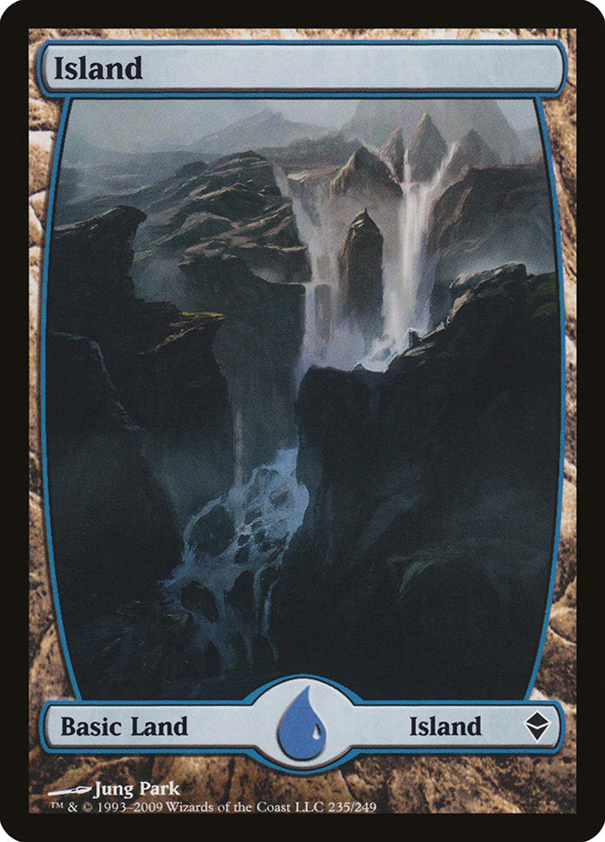 Island (235) [Zendikar] | Card Merchant Takapuna