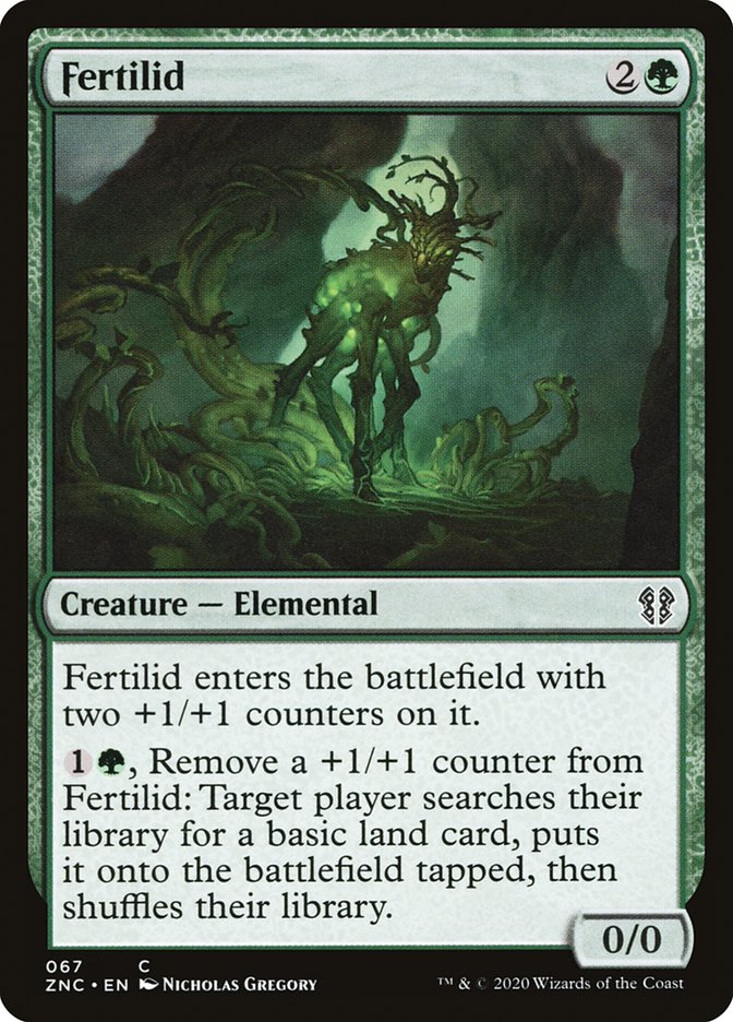 Fertilid [Zendikar Rising Commander] | Card Merchant Takapuna