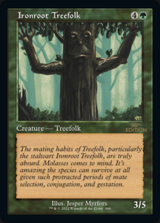 Ironroot Treefolk (Retro) [30th Anniversary Edition] | Card Merchant Takapuna