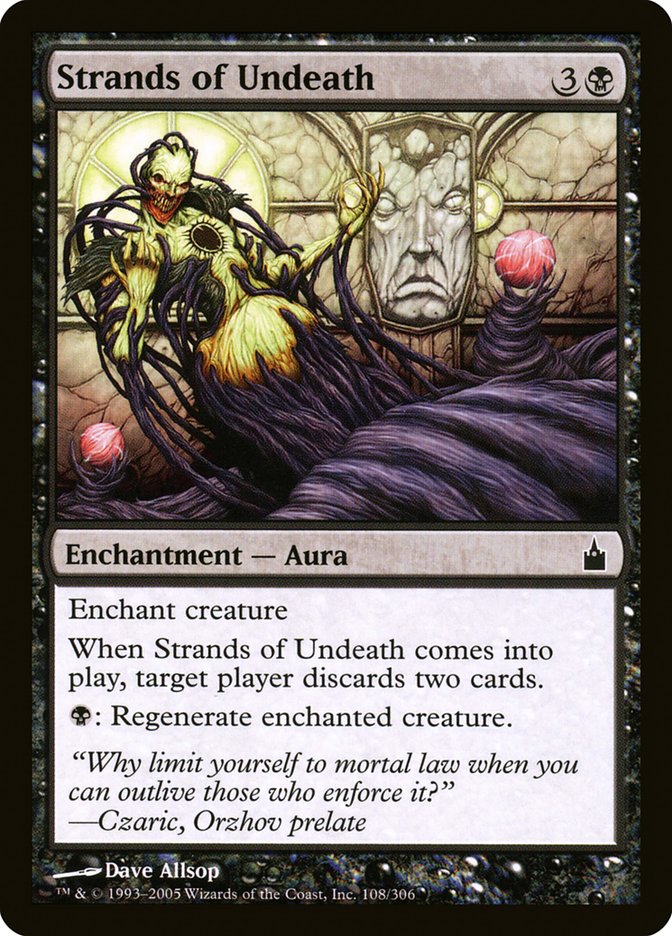Strands of Undeath [Ravnica: City of Guilds] | Card Merchant Takapuna