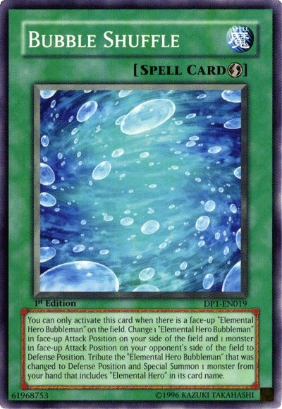 Bubble Shuffle [DP1-EN019] Common | Card Merchant Takapuna