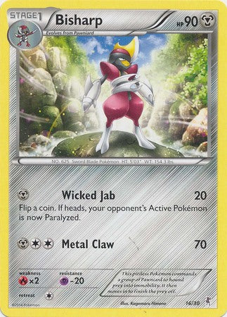 Bisharp (16/30) [XY: Trainer Kit 1 - Bisharp] | Card Merchant Takapuna