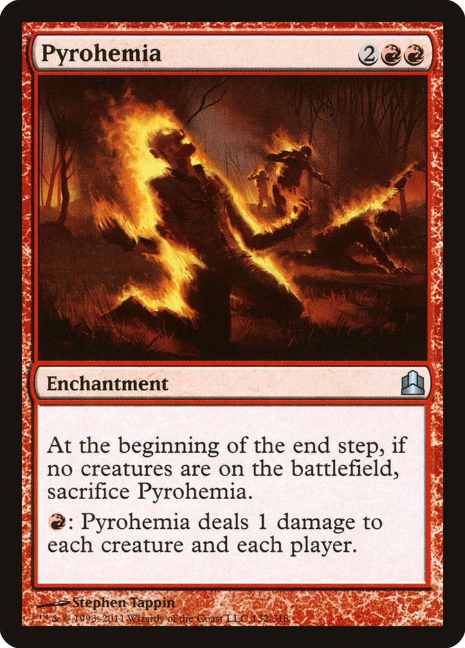Pyrohemia [Commander 2011] | Card Merchant Takapuna